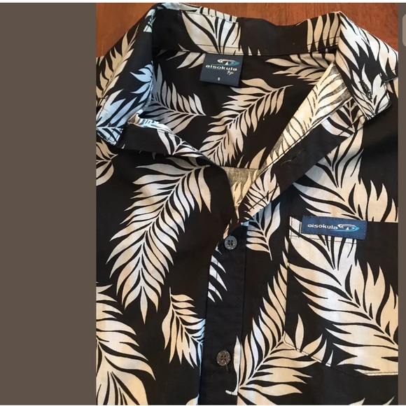 AISOKULA Fiji Hawaiian Print Shirt Button Down - Picture 2 of 6